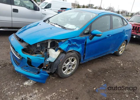 2014 Ford Fiesta Se from USA, damaged, VIN 3FADP4BJ0EM186286